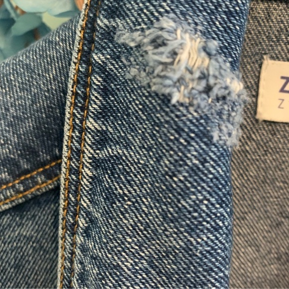 Zara Large Jean Jacket - Picture 5 of 8